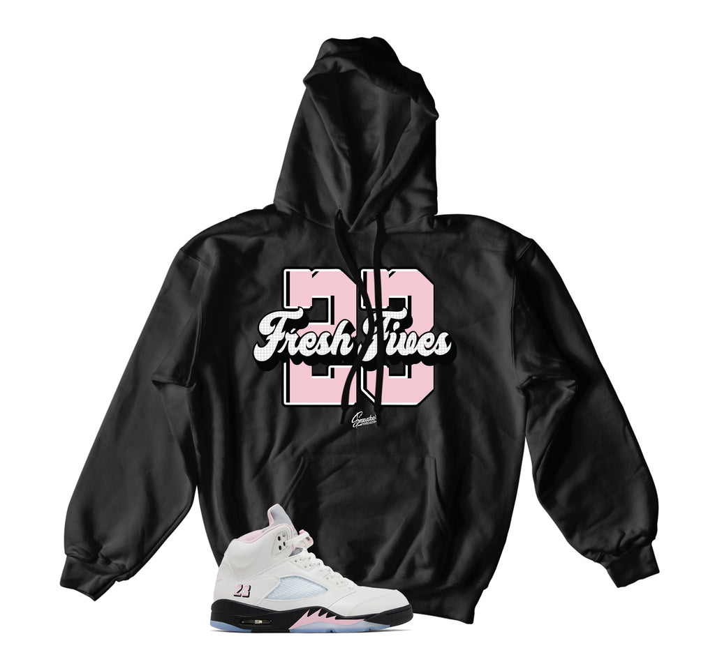 Retro 5 Soft Pink Fresh Fives Hoody