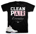 Retro 5 Soft Pink Clean Pair Shirt