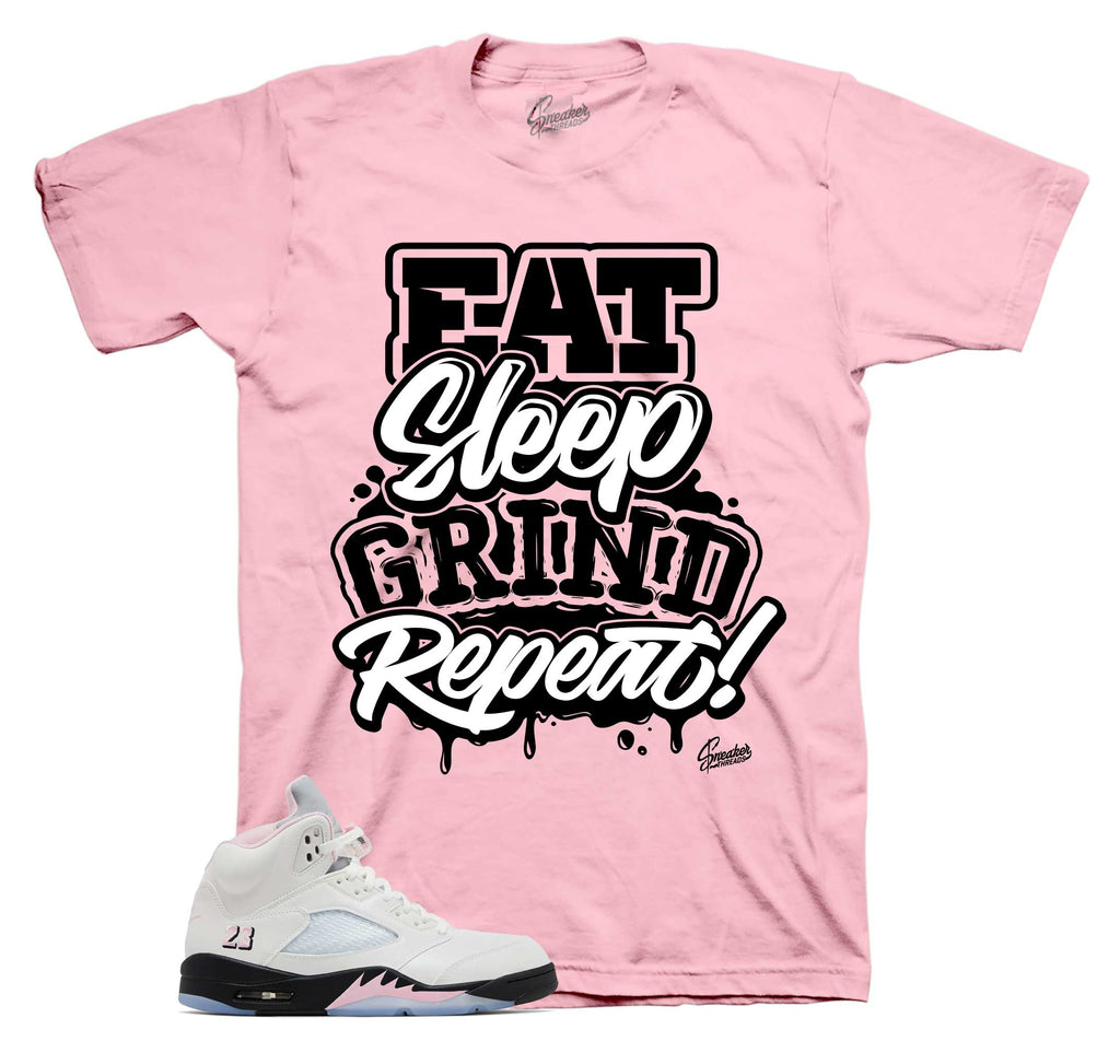 Retro 5 Soft Pink Daily Routine Shirt