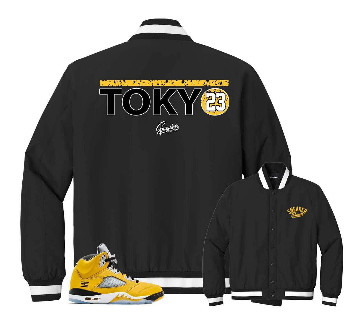 Retro 5 Tokyo Crest Insulated Jacket