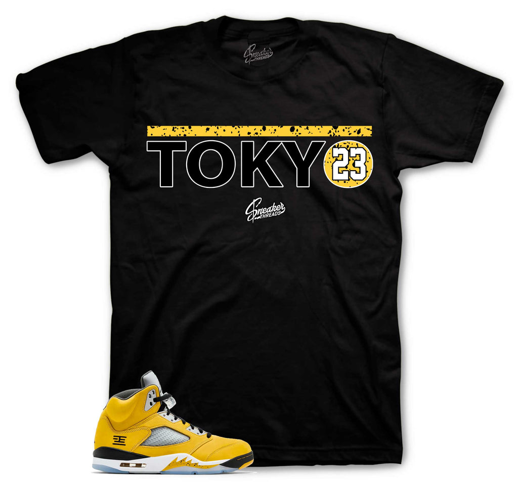 Retro 5 Tokyo Crest Shirt