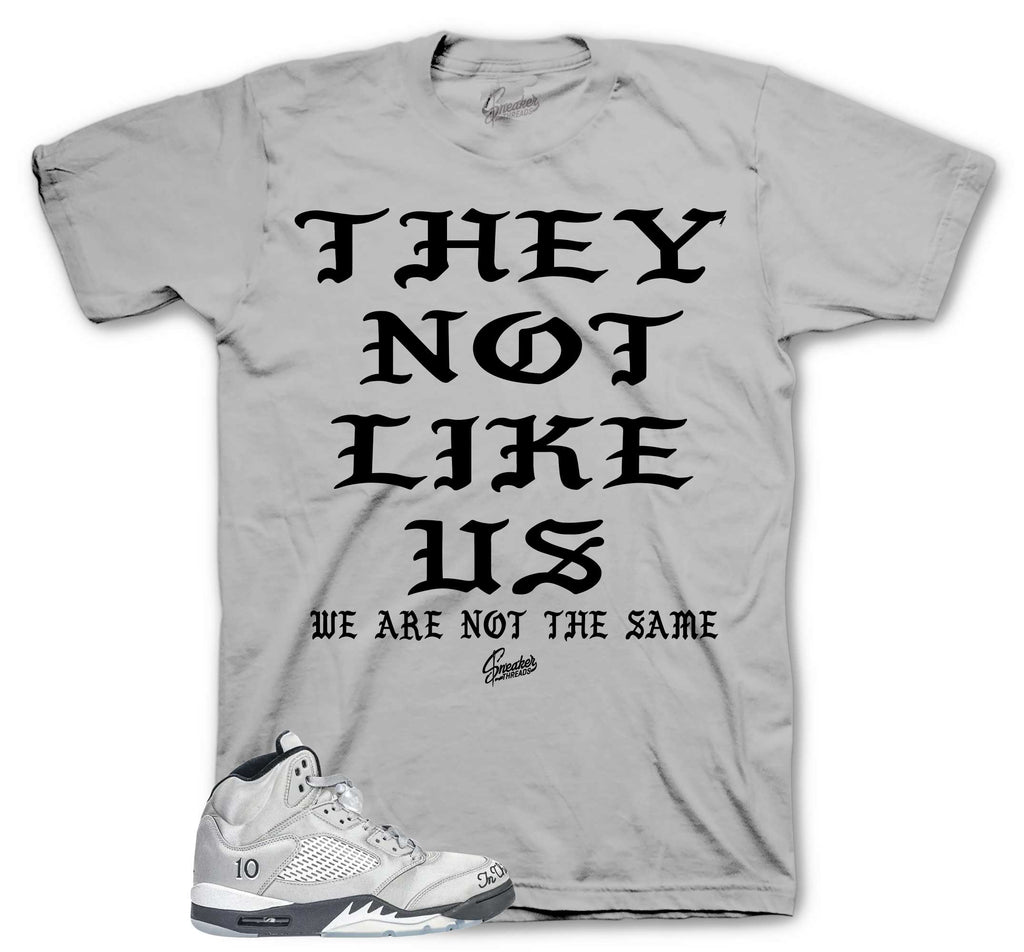 Retro 5 Wings Not Like Us Shirt