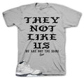 Retro 5 Wings Not Like Us Shirt