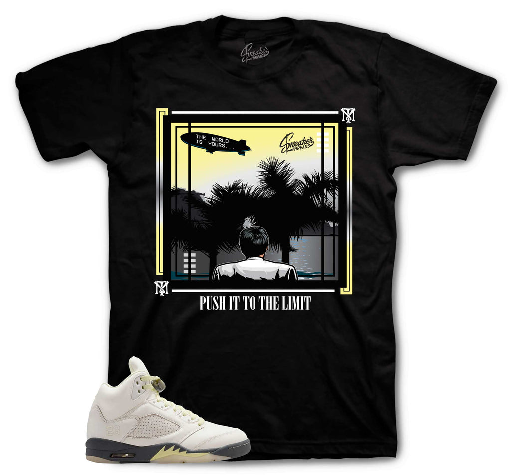 Retro 5 Luminous Green World Shirt