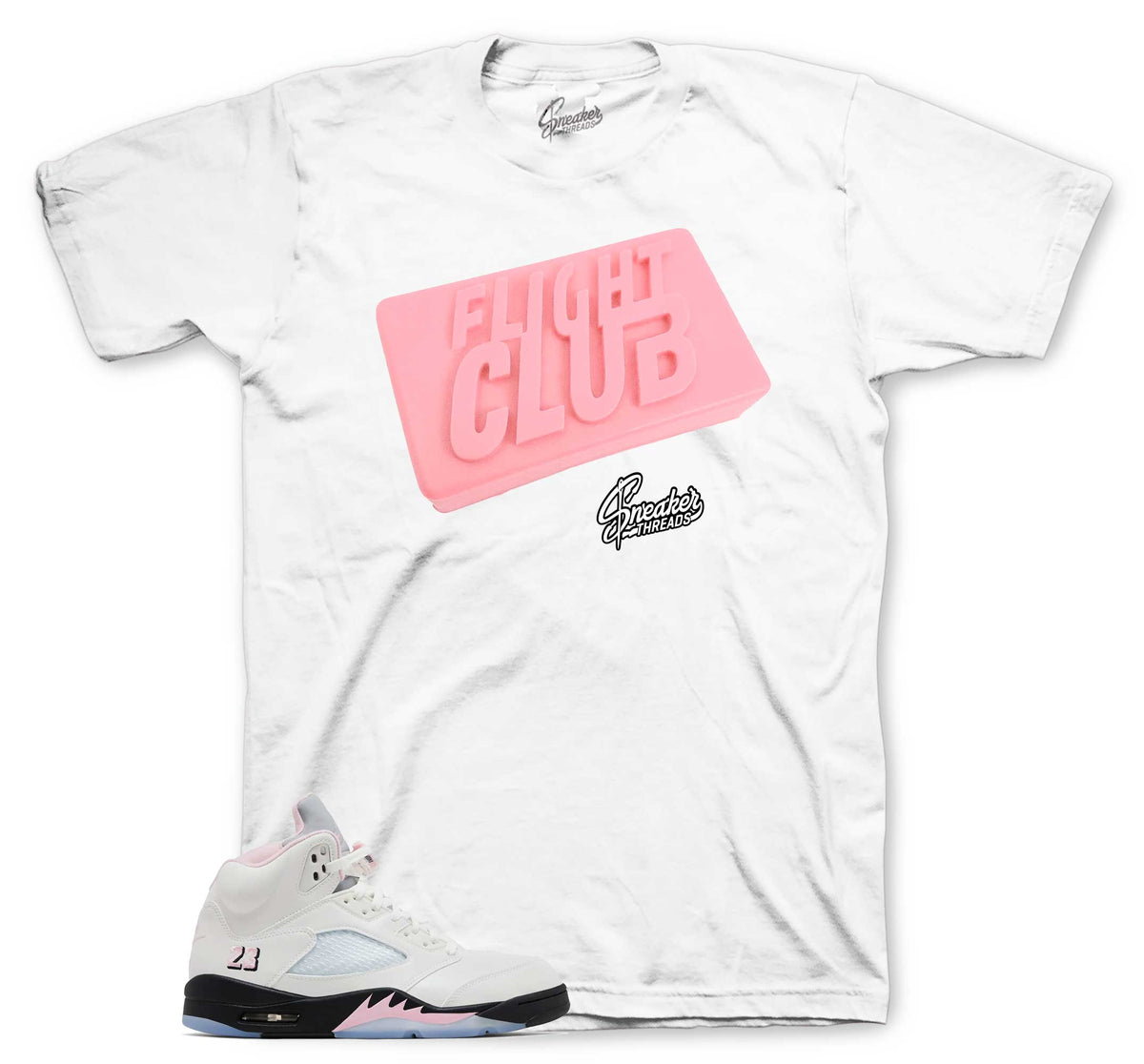 Retro 5 Soft Pink Flight Shirt