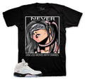 Retro 5 Soft Pink Never Discuss Shirt