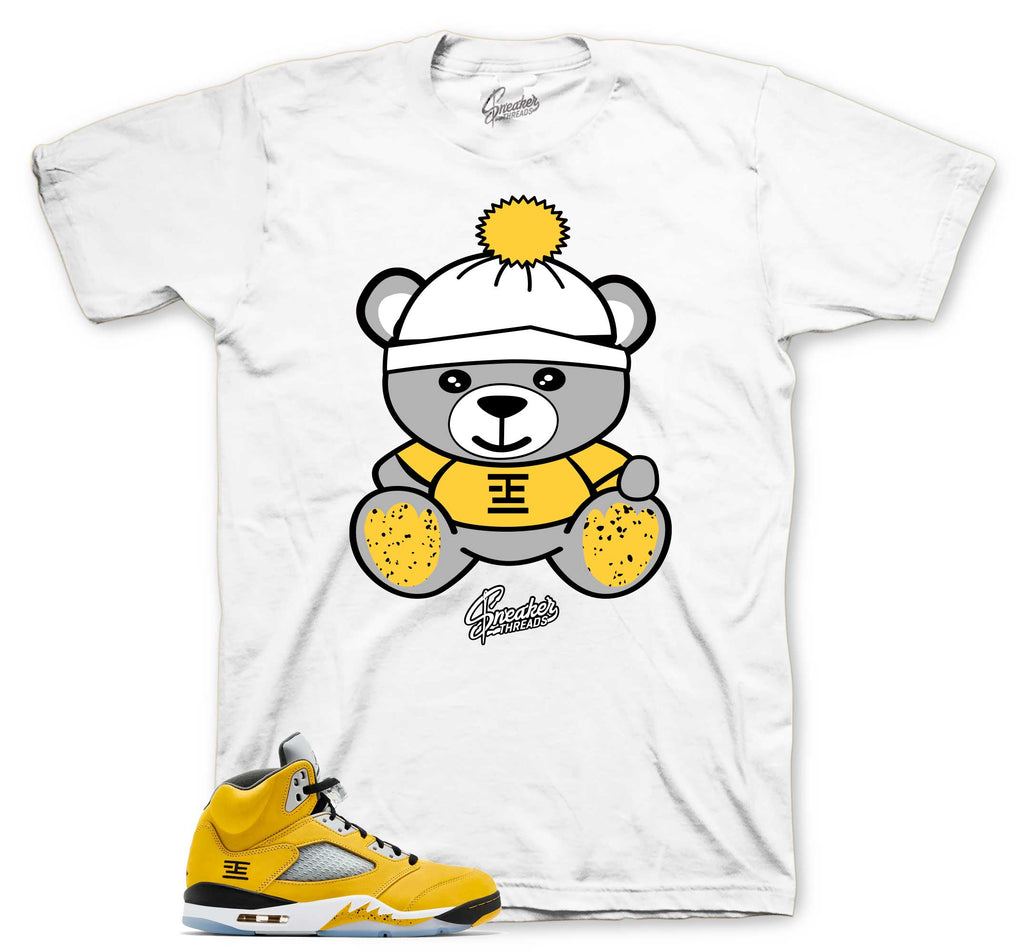 Retro 5 Tokyo Sneaker Bear Shirt