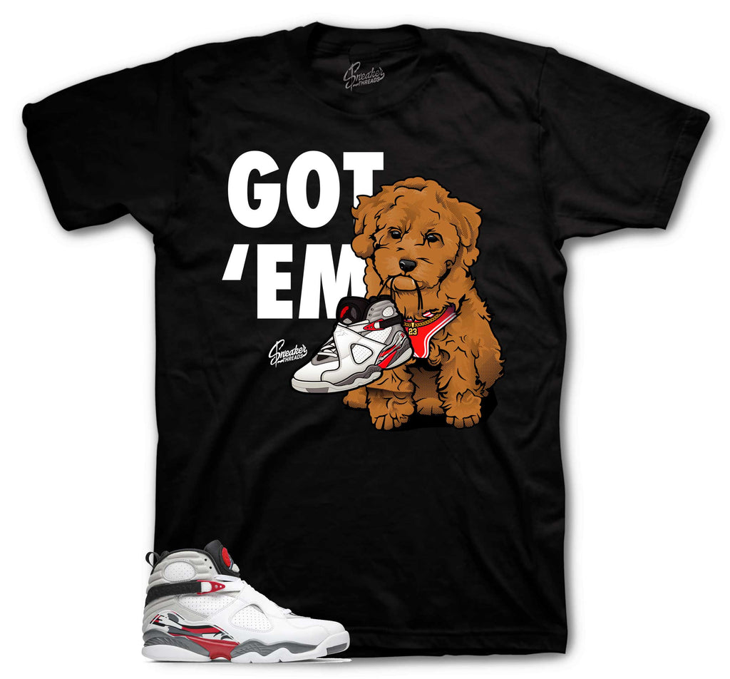 Retro 8 Bunny Got Em Shirt