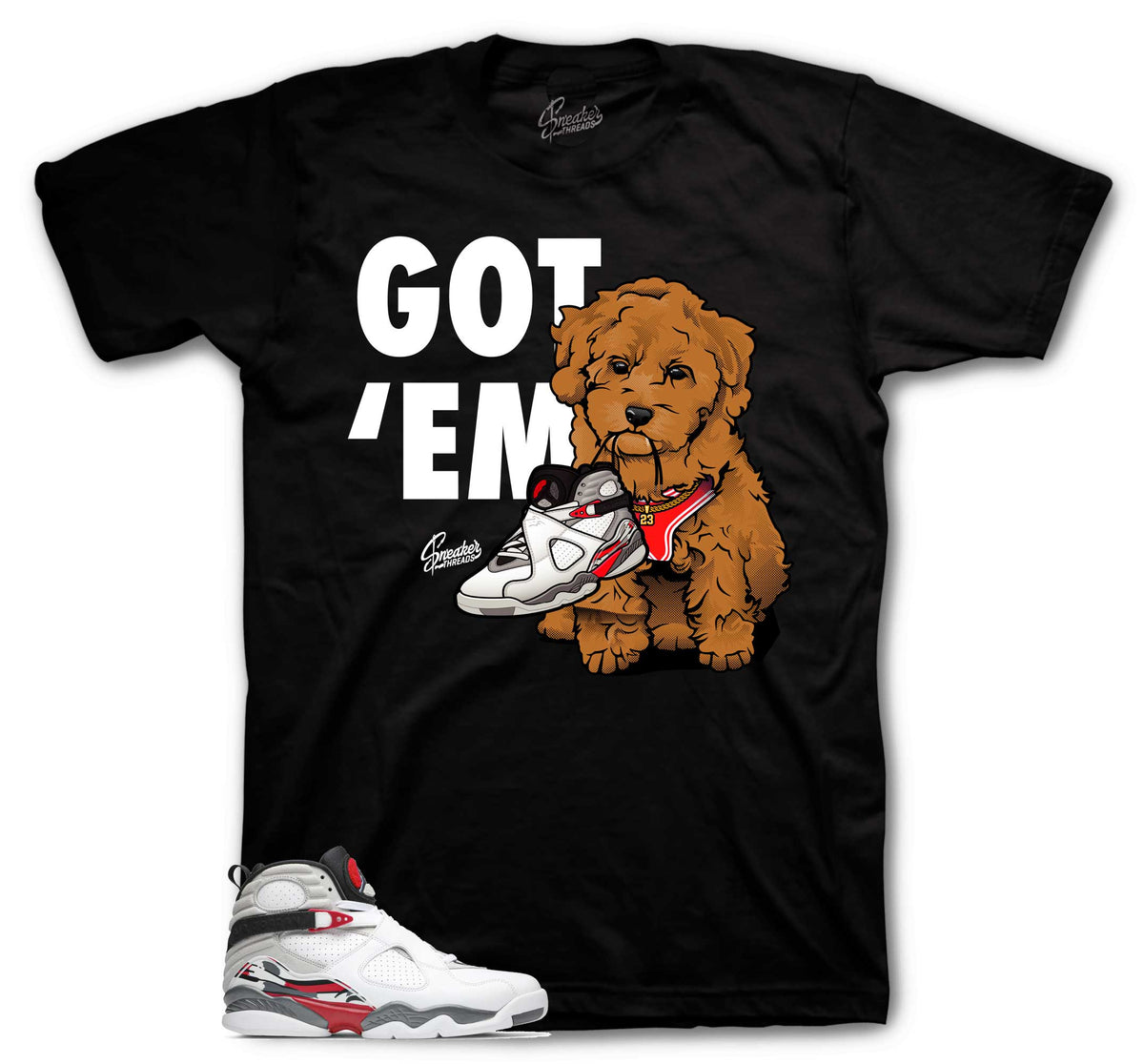 Retro 8 Bunny Got Em Shirt