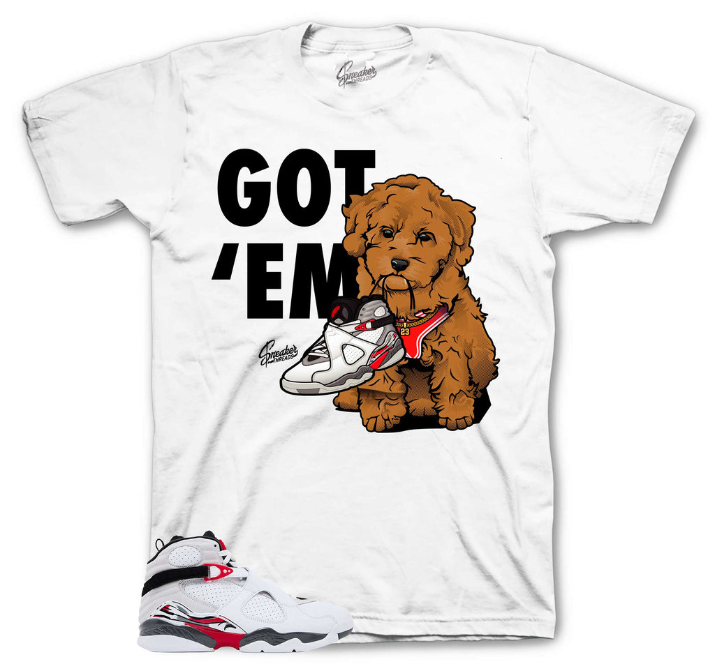 Retro 8 Bunny Got Em Shirt