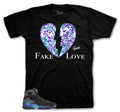 Retro 8 Aqua Fake Love Shirt