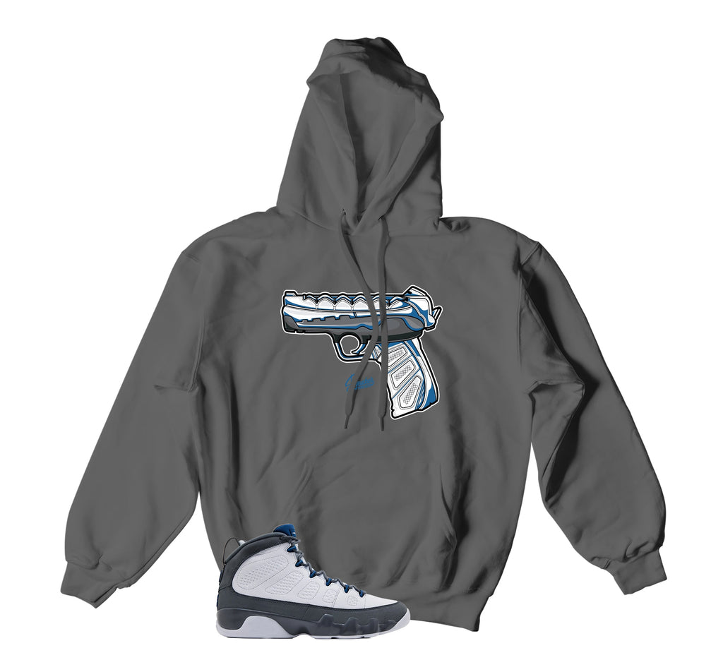 Retro 9 Flint Grey Nines Hoody
