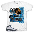 Retro 9 Flint Grey Nip Racing Shirt