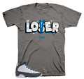 Retro 9 Flint Grey Loser Lover Shirt