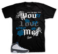 Retro 9 Flint Grey Love Hurts Shirt