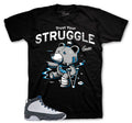 Retro 9 Flint Grey Trust Your Struggle Shirt