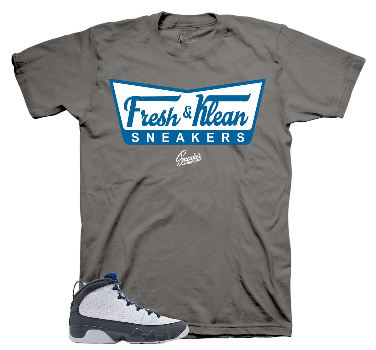 Retro 9 Flint Grey Fresh Klean Shirt