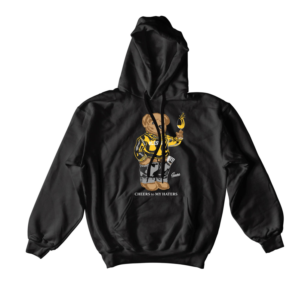 Retro 12 Taxi Cheers Bear Hoody