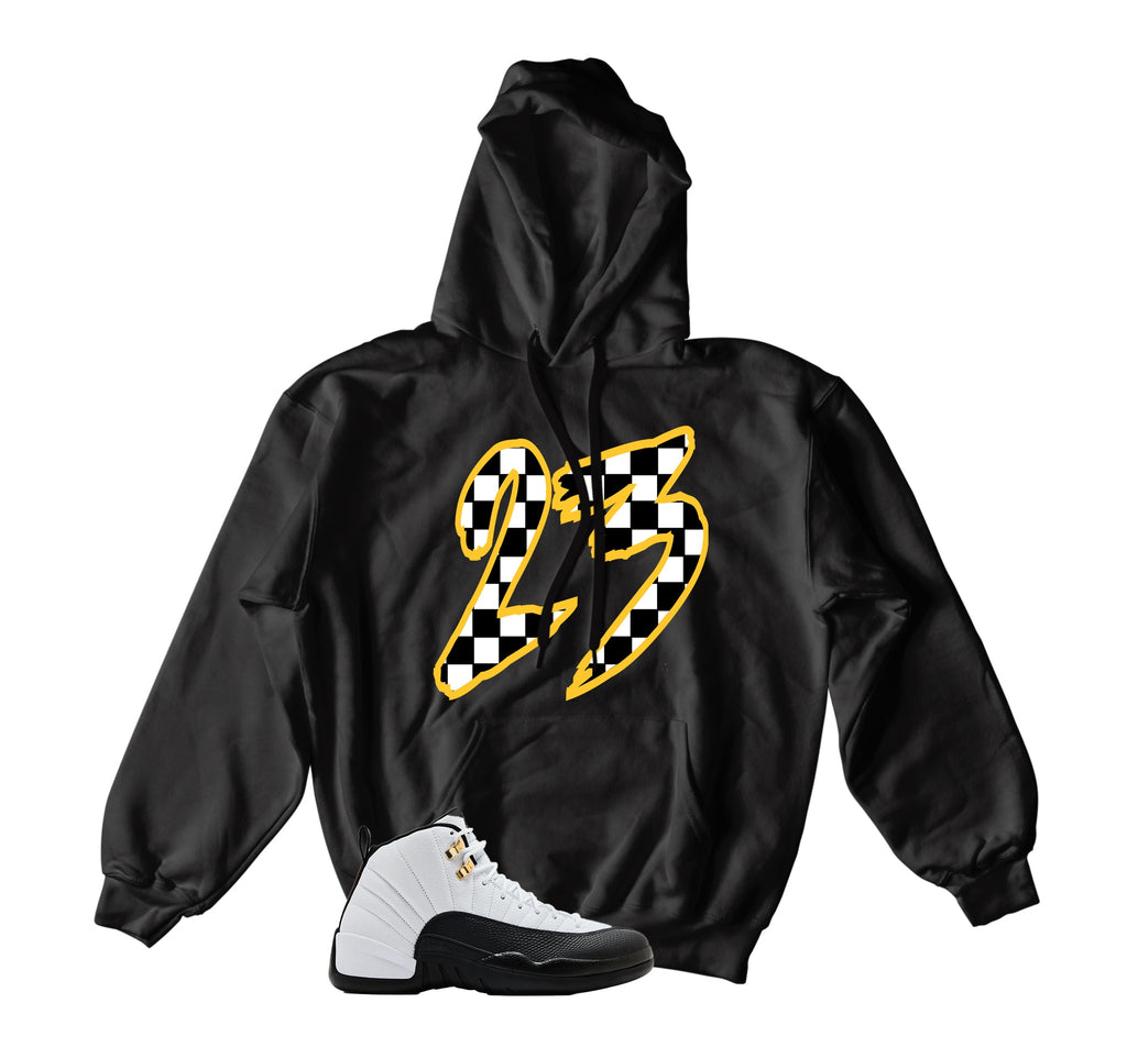 Retro 12 Taxi Checkered Hoody