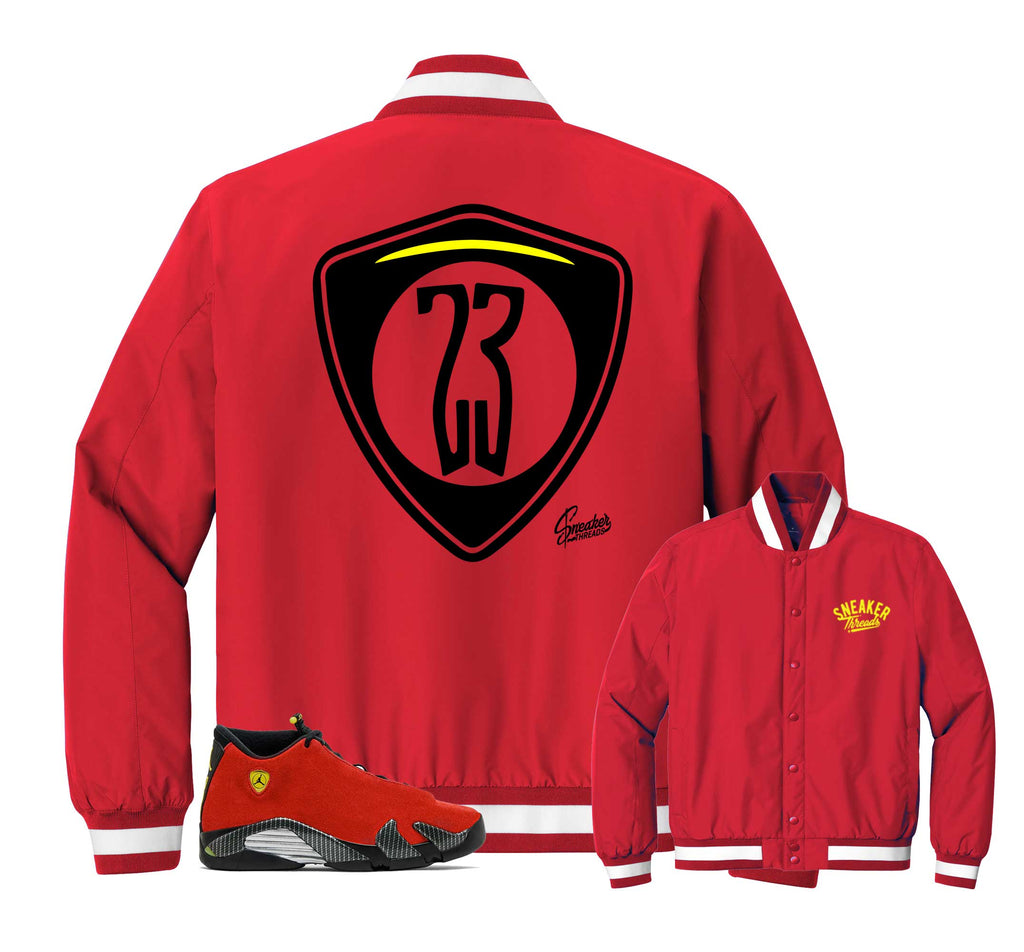 Retro 14 Challenge Red Shield Insulated Jacket
