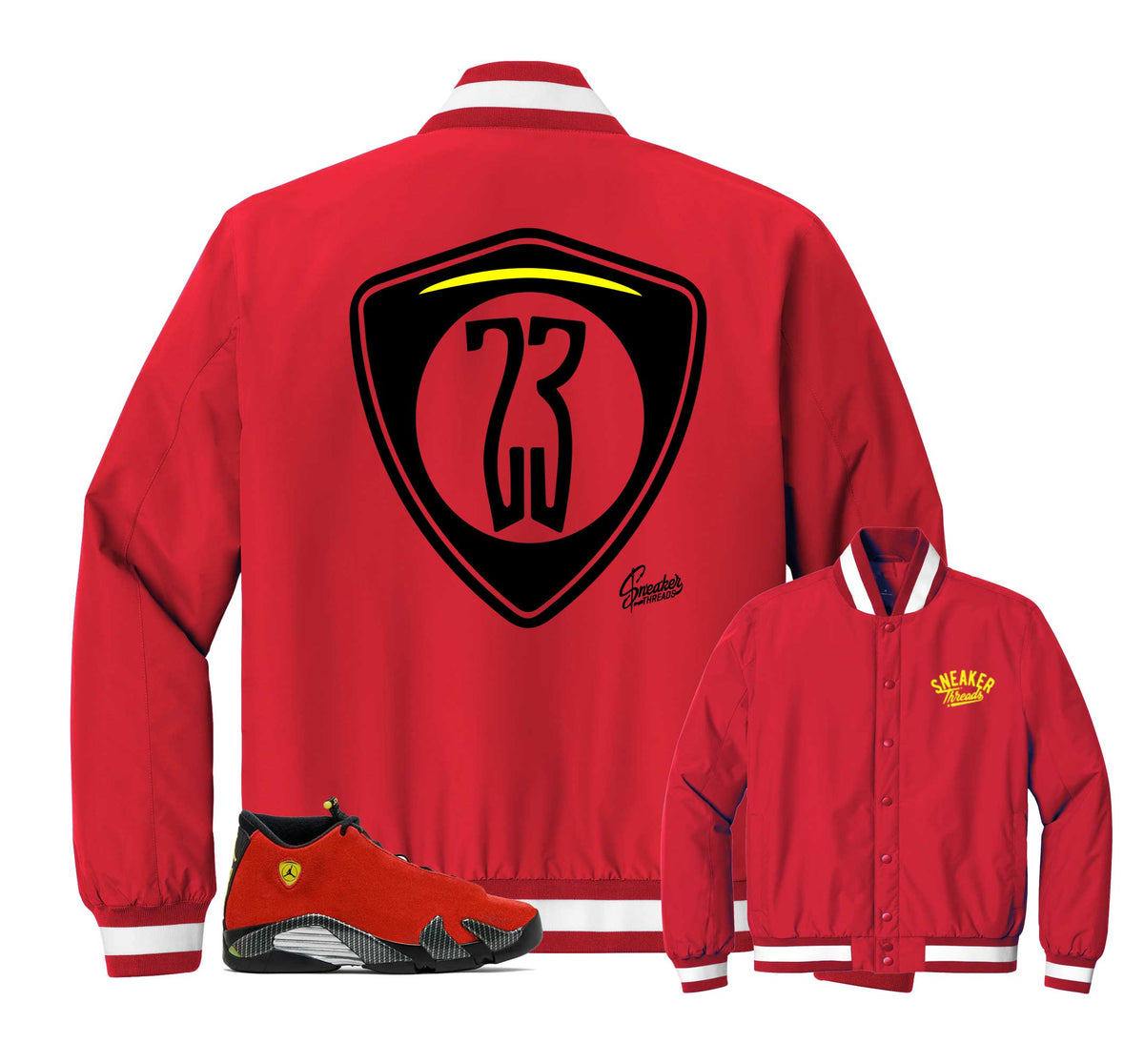 Retro 14 Challenge Red Shield Insulated Jacket
