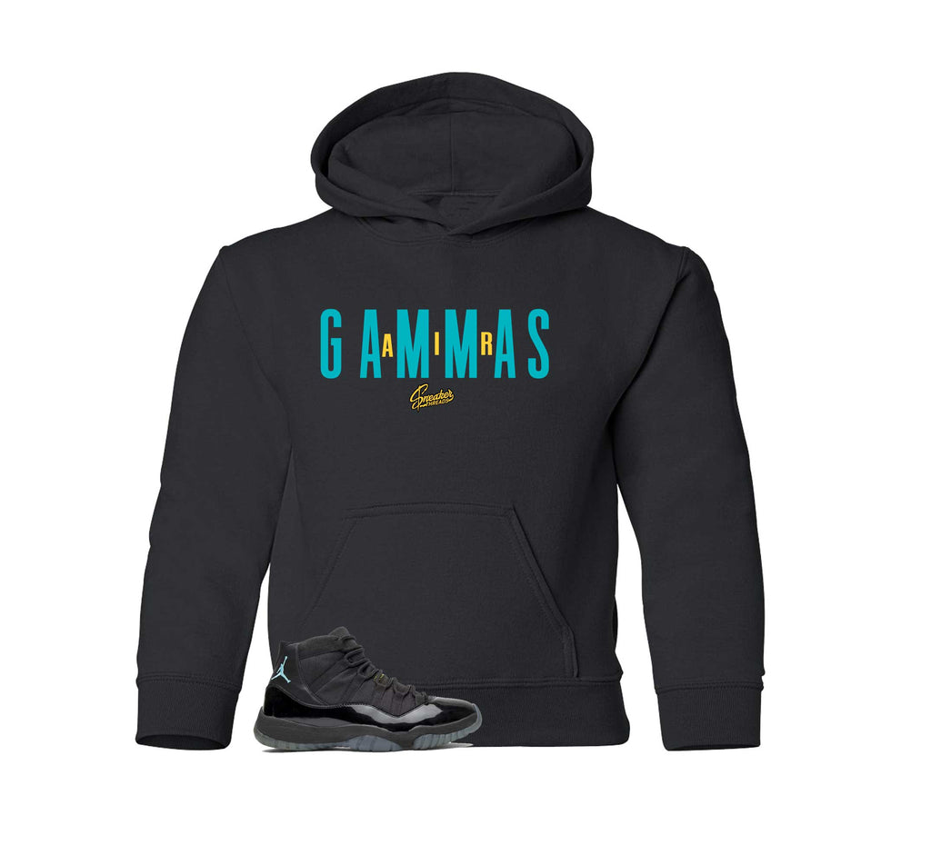 Kids - Gamma Blue 11 Gammas Hoody