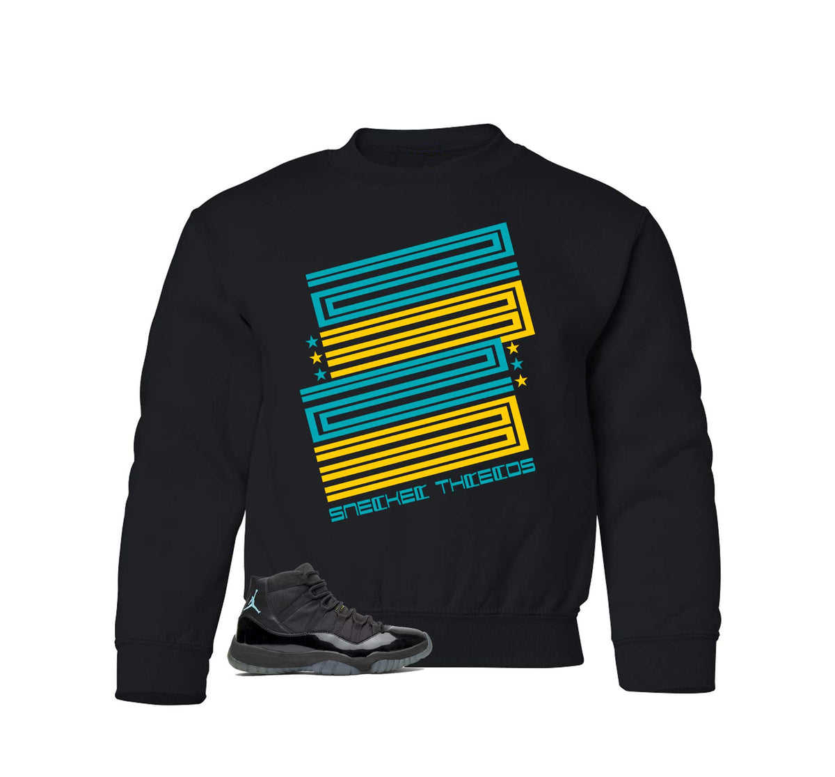 Kids - Gamma Blue 11 Crest Sweater