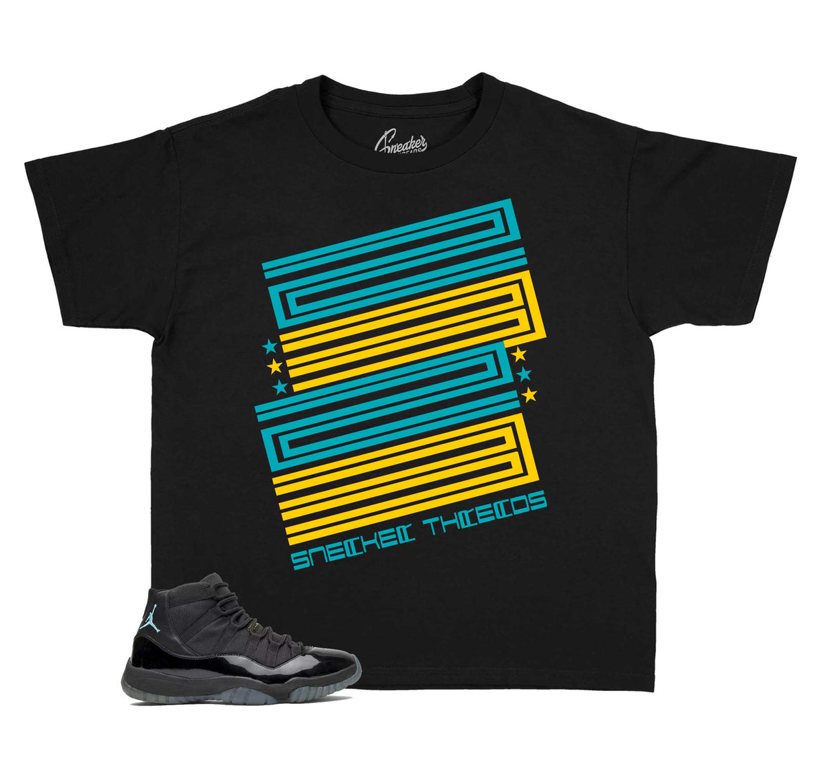 Kids - Gamma Blue 11 Crest Shirt