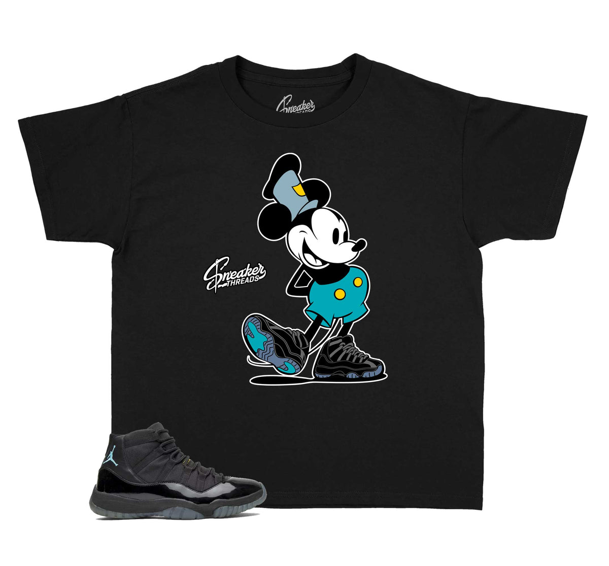 Kids - Gamma Blue 11 Old School Shirt