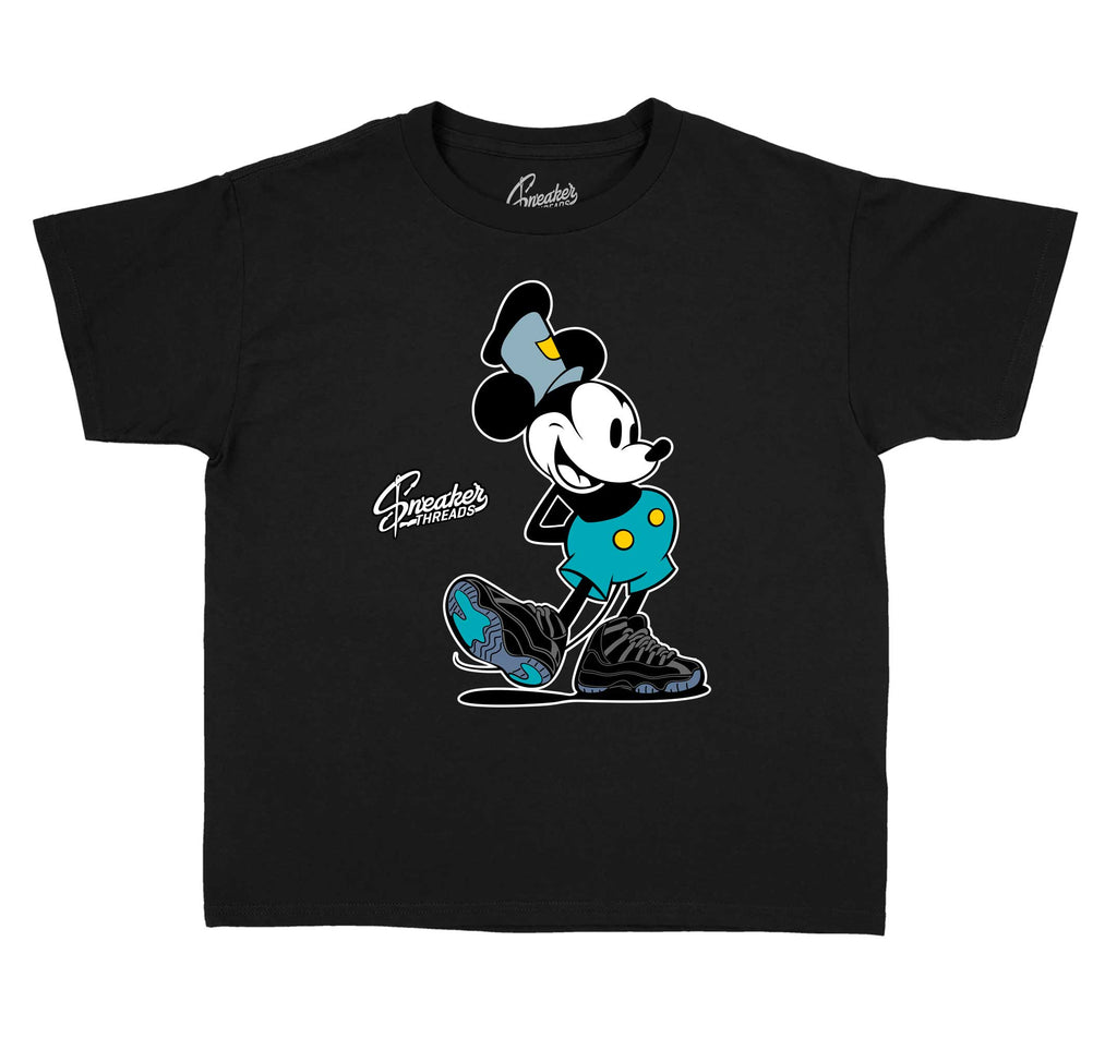 Kids - Gamma Blue 11 Old School Shirt