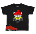 Kids - Challenge Red 14 Sneaker Bear Shirt