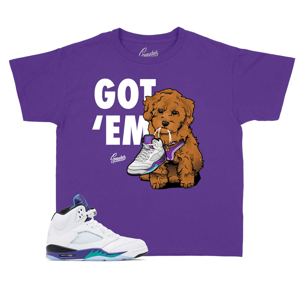 Kids - Grape 5 Got Em Shirt