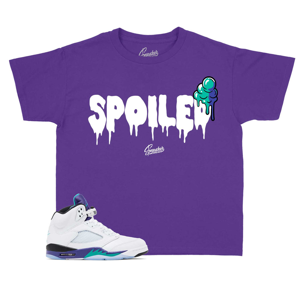 Kids - Grape 5 Spoiled Shirt