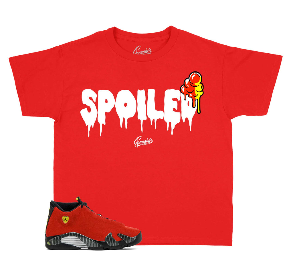 Kids - Challenge Red 14 Spoiled Shirt