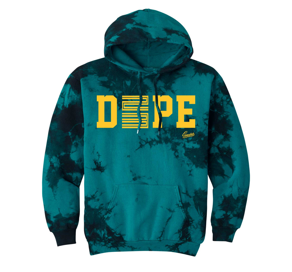 Retro 11 Gamma Blue D23 Tye Dye Hoody