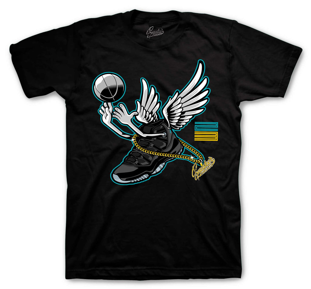 Retro 11 Gamma Blue Fly Kicks Shirt