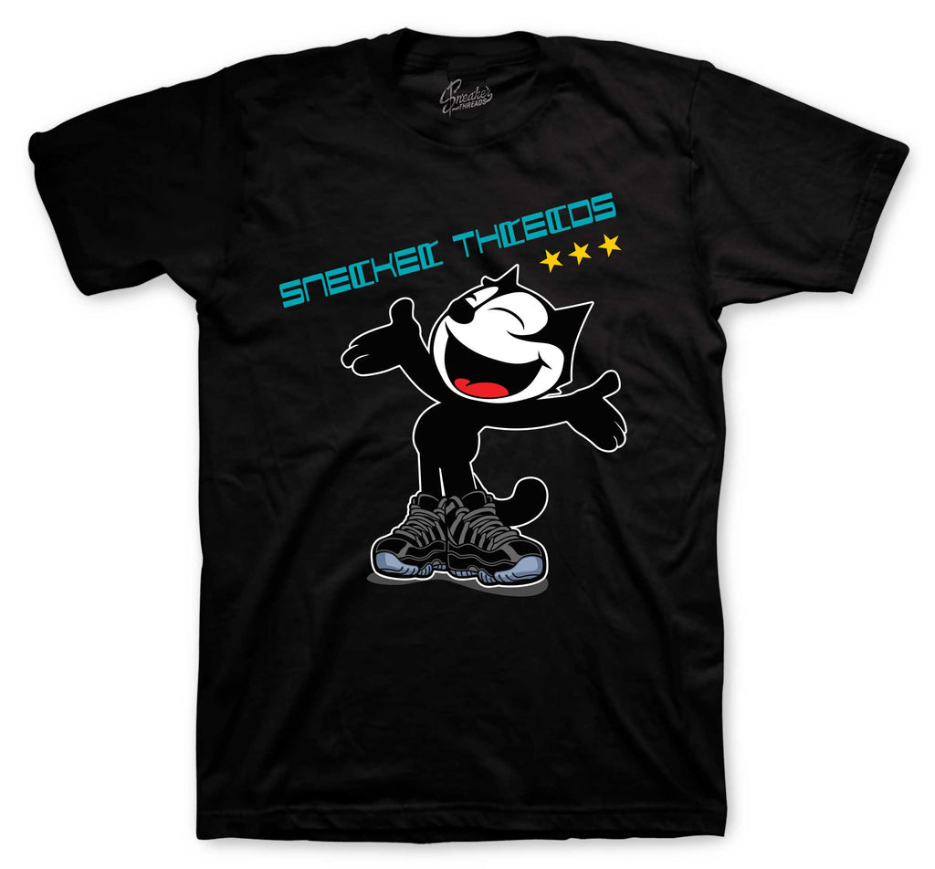 Retro 11 Gamma Blue Standing On Gammas Shirt