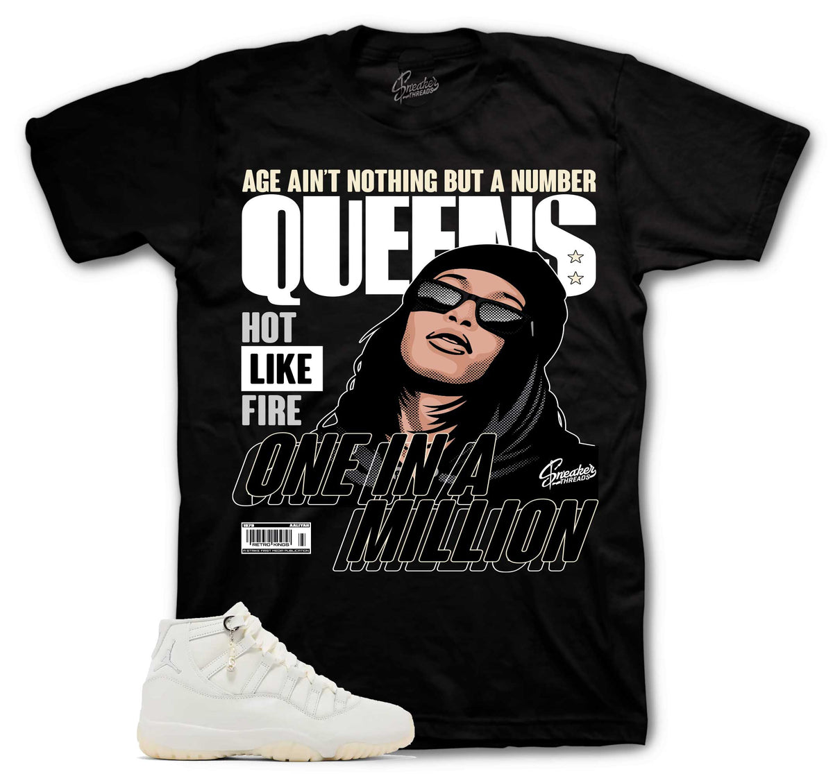 Retro 11 Pearl Queens Shirt