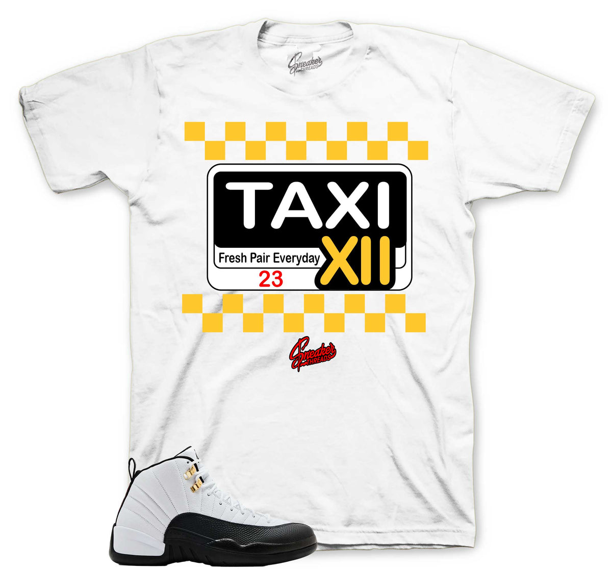 Retro 12 Taxi Service Shirt