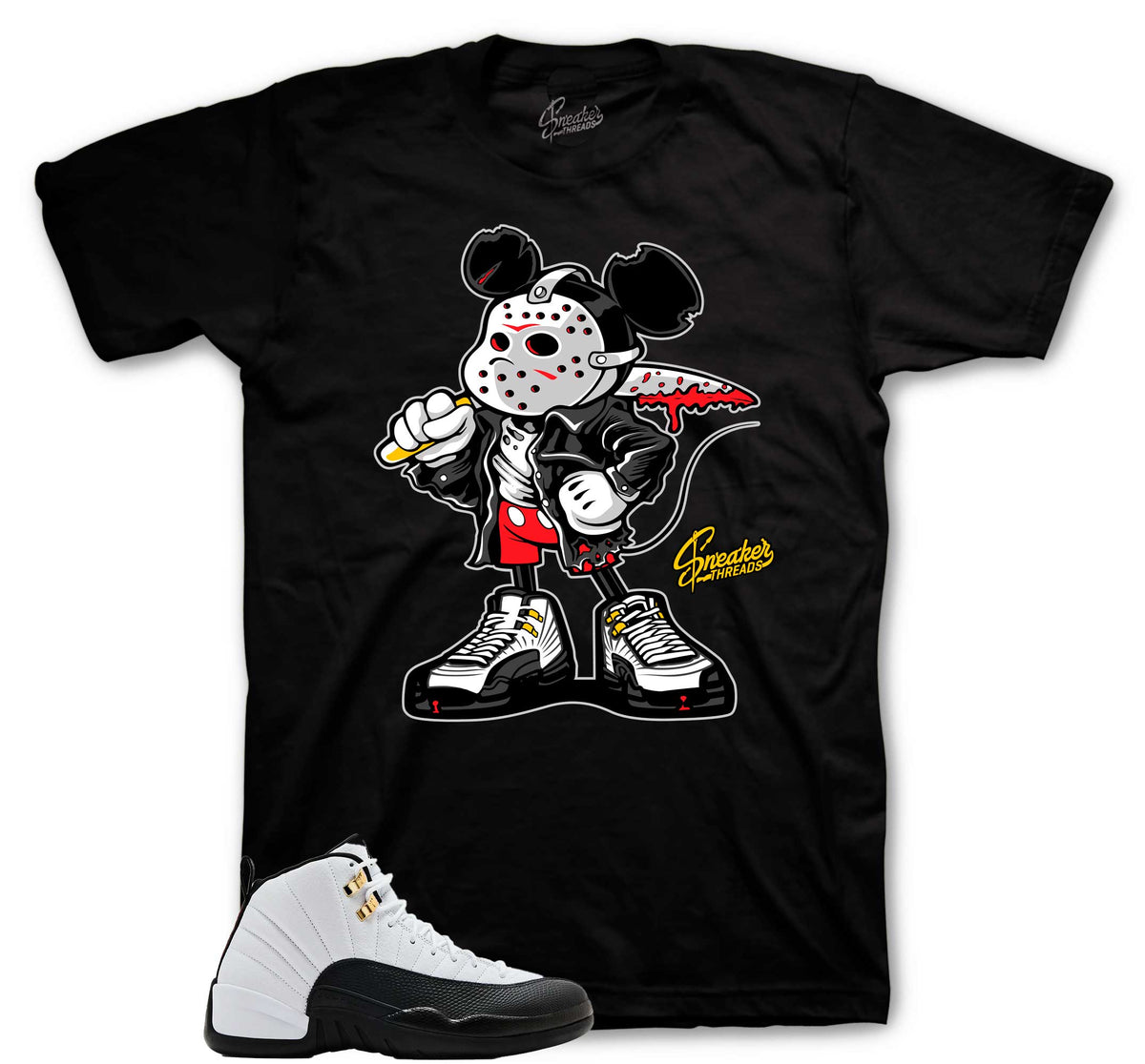 Retro 12 Taxi Killa Mouse Shirt