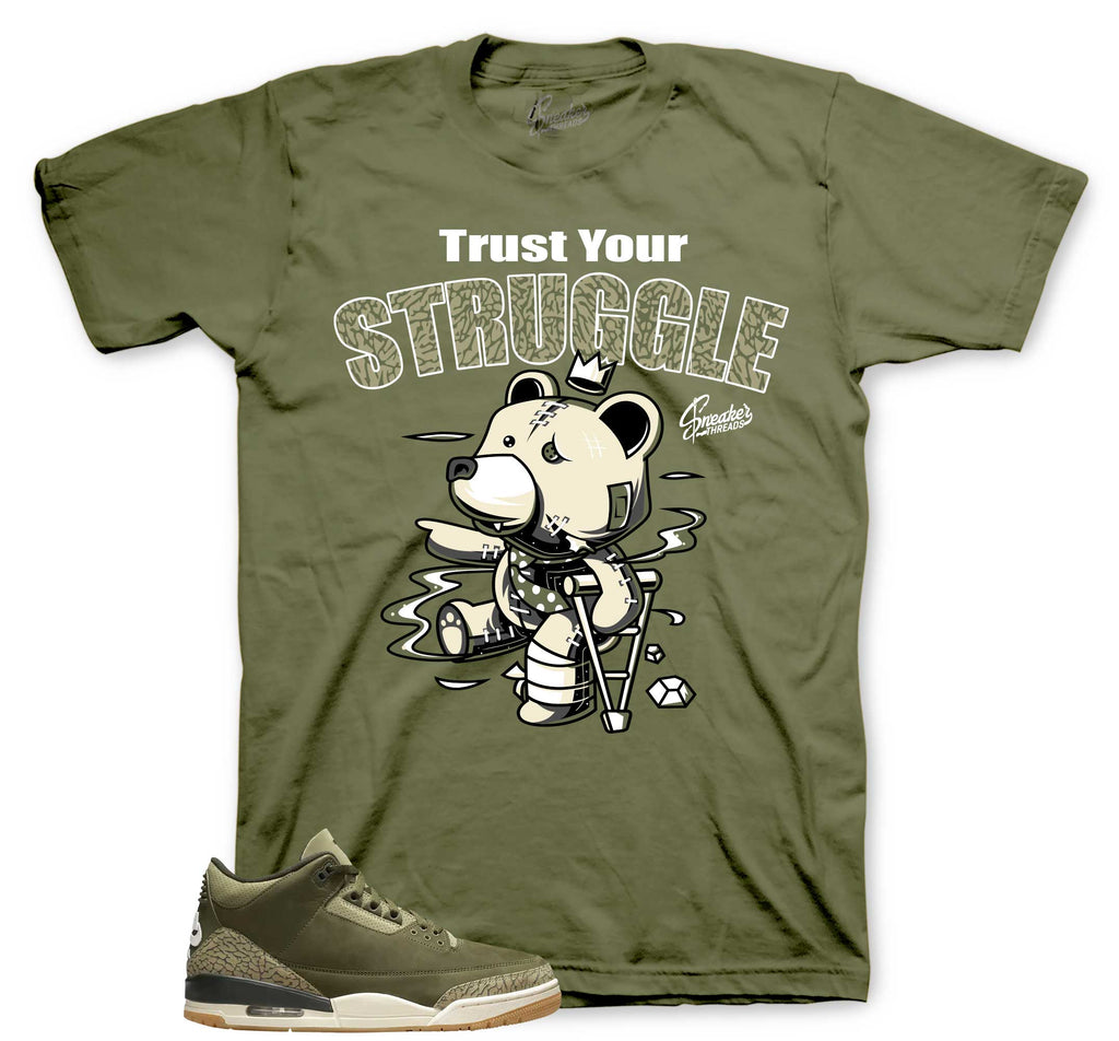 Retro 3 Family Affair Trust Your Struggle Shirt
