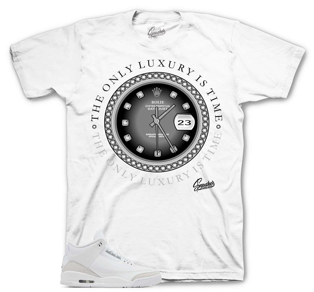 Retro 3 Pure Money Rolie Time Shirt