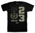 Retro 3 Family Affair Flight Crest Shirt