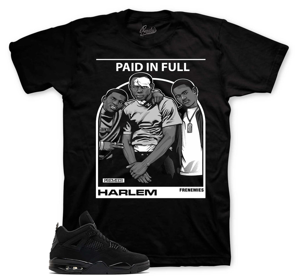 Retro 4 Black Cat Frenemies Shirt