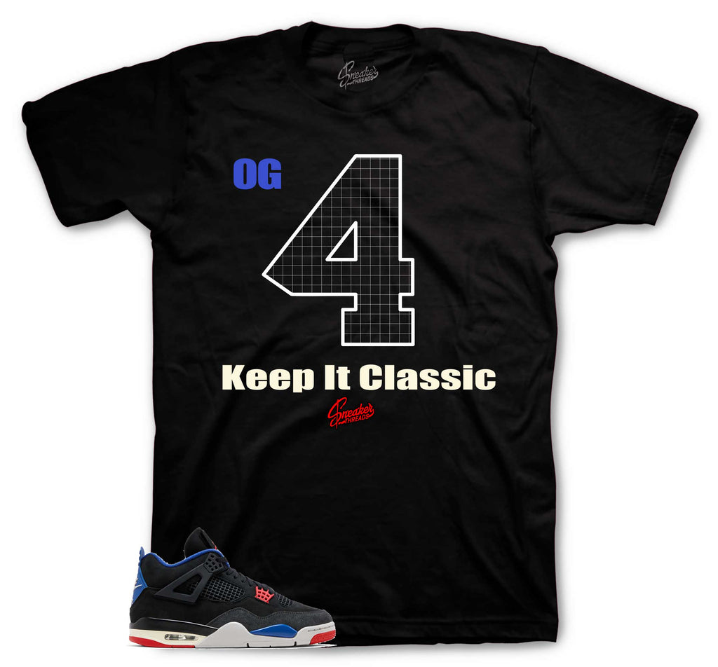 Retro 4 Rare Air Keep It Classic Shirt