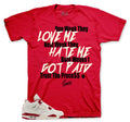 Retro 4 Valentine's Day Trust The Process Shirt
