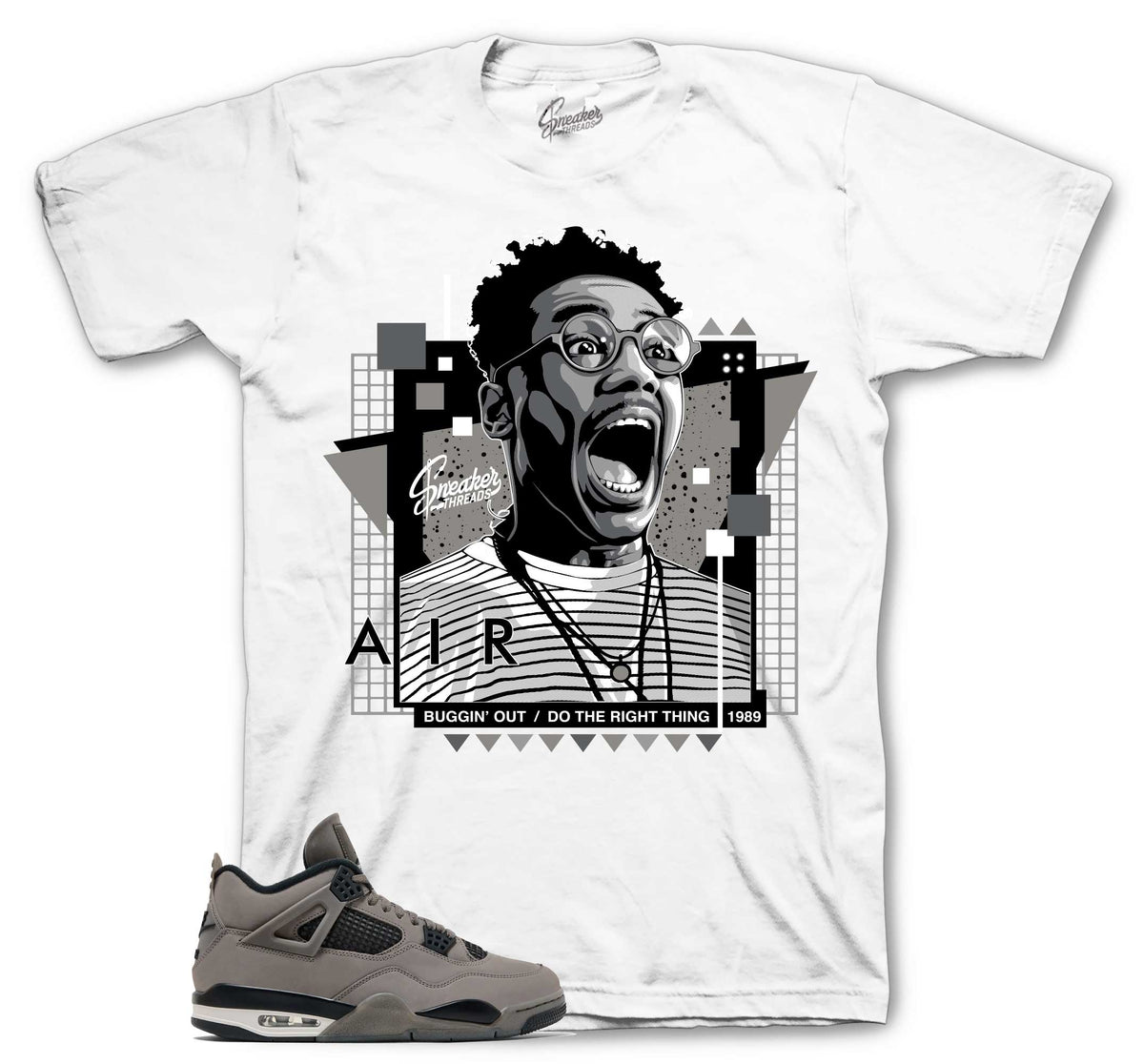 Retro 4 Cave Stone Buggin Out Shirt