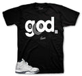 Retro 5 Wings God Is Good Shirt