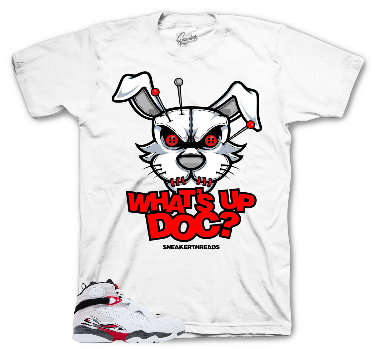 Retro 8 Bunny Vodoo Rabbit Shirt