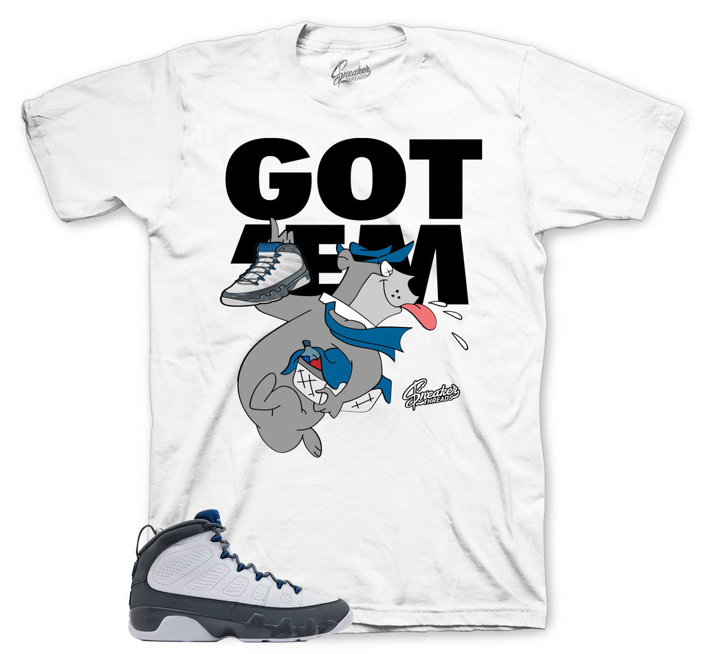 Retro 9 Flint Grey Finessed Shirt
